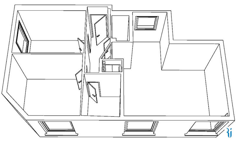 Appartement - 46 m² - 3 pièces