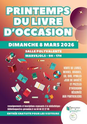Printemps du Livre d'Occasion