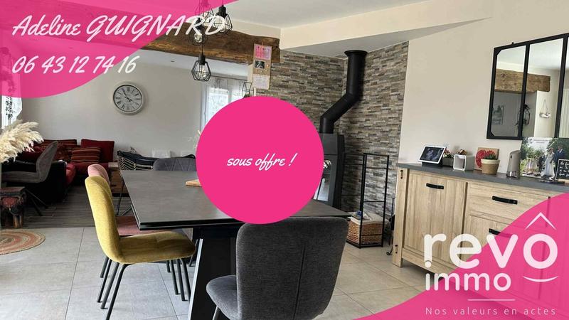 Maison - 143 m² - 7 pièces