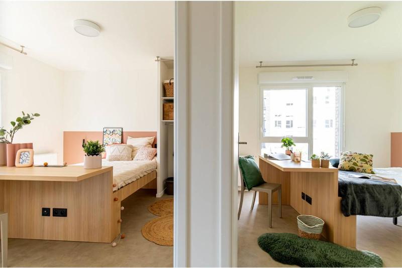 Chambre - 45 m² - 1 pièce