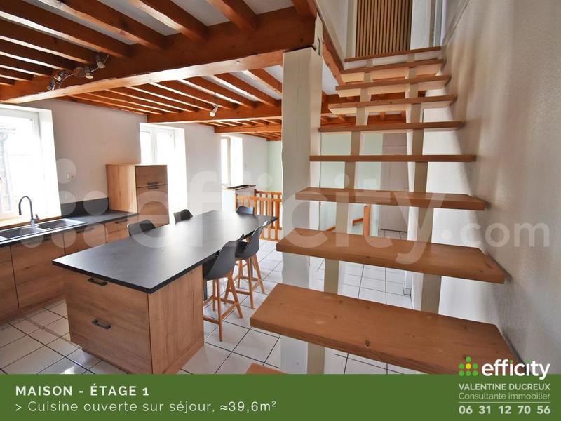 Maison - 99 m² - 4 pièces