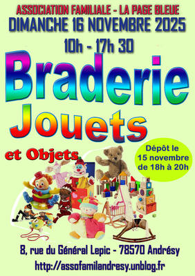 Braderie des jouets et objets