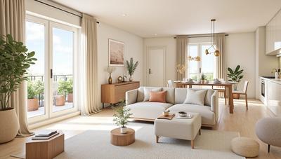 Appartement - 30 à 70 m² - 1 à 3 pièces