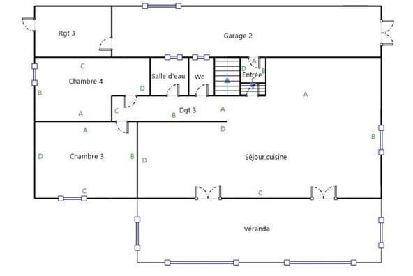 Ferme - 106 m² - 5 pièces