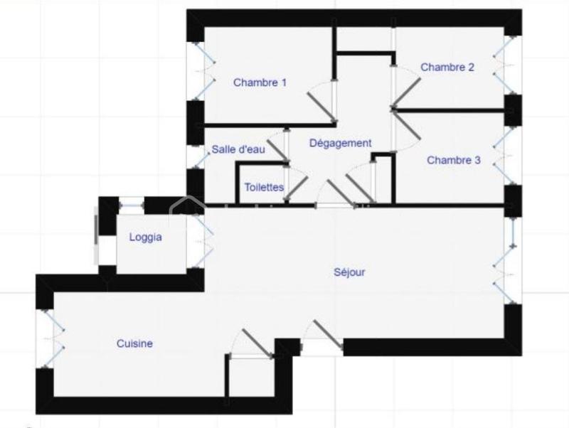 Appartement - 71 m² - 4 pièces