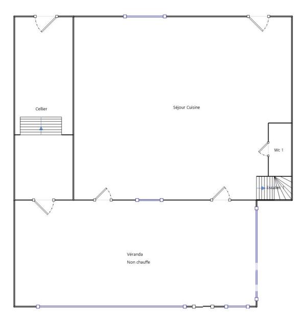 Maison de ville - 119 m² - 6 pièces