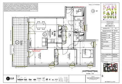 Appartement - 83 m² - 4 pièces