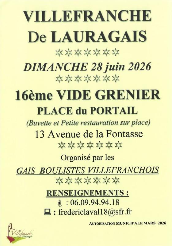16ème Édition du Vide Grenier