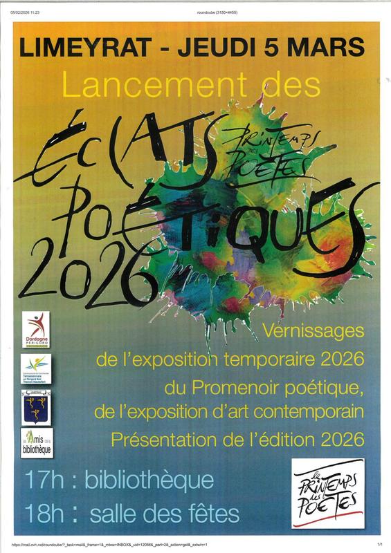 Eclats Poétiques 2026