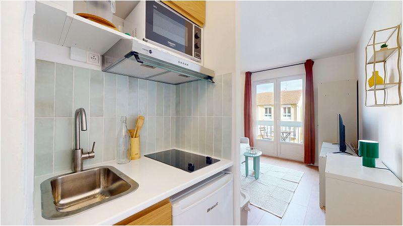 Studio - 15 m² - 1 pièce