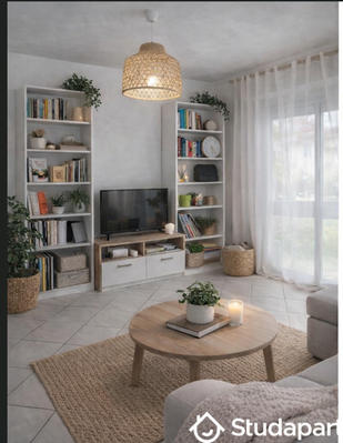 Chambre - 11 m² - 1 pièce