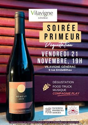 Soirée primeur Générac