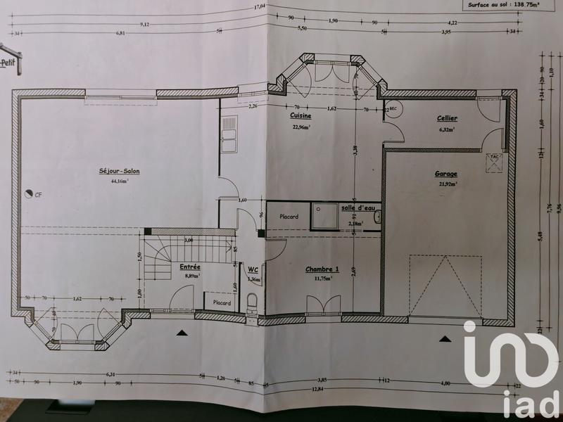 Maison - 140 m² - 6 pièces