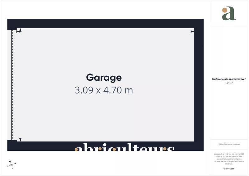 Appartement - 28 m² - 2 pièces