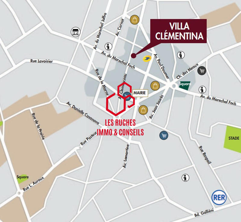 Appartement - 61 m² - 3 pièces