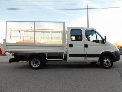 Iveco 35c15 d Camion Benne Equipe 7 Places Ridelles Jardin