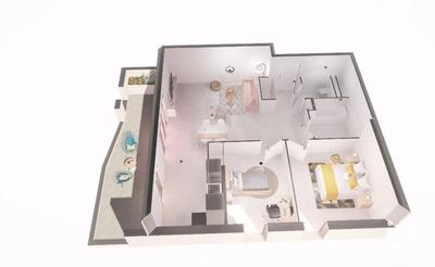 Appartement - 64 m² - 3 pièces