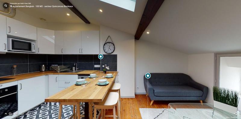 Chambre - 9 m² - 1 pièce