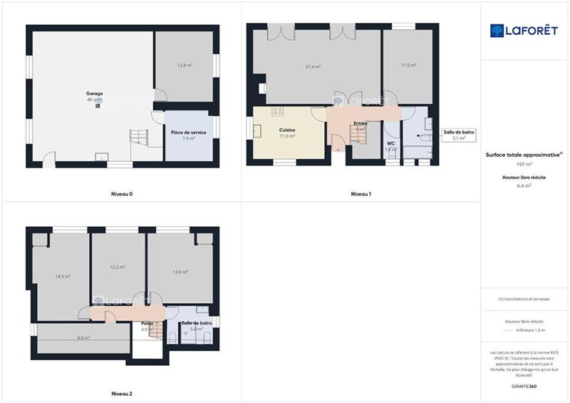 Maison - 115 m² - 5 pièces