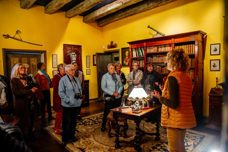 Visite guidée et repas aux chandelles - Châteaux en fête