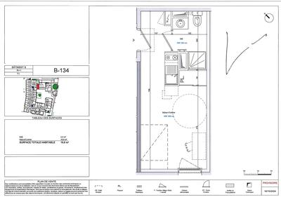 Appartement - 20 m² - 1 pièce
