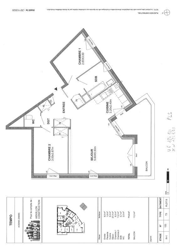 Appartement - 71 m²