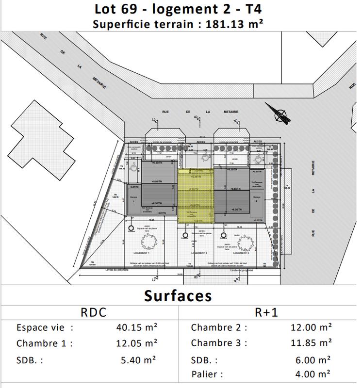 Villa - 91 m² - 4 pièces