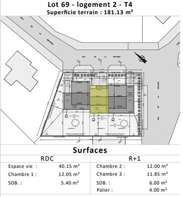 Villa - 91 m² - 4 pièces