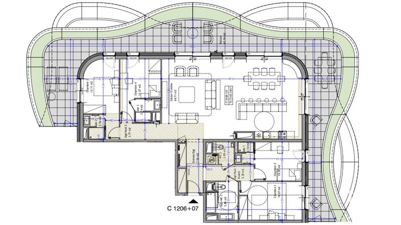 Appartement - 146 m² - 5 pièces