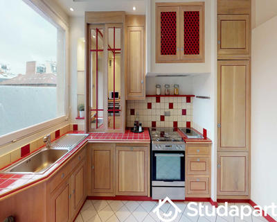 Chambre - 43 m² - 1 pièce