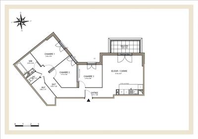 Appartement - 79 m² - 4 pièces