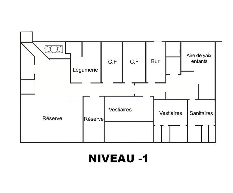 Fonds de commerce - 870 m²