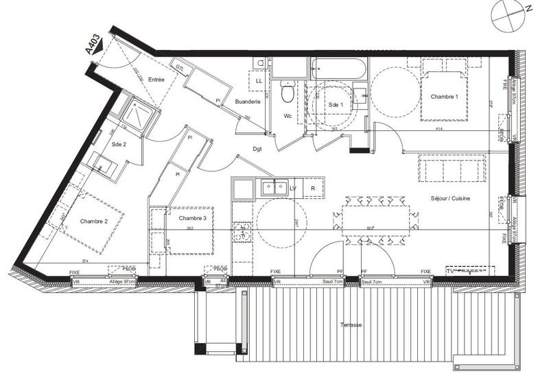 Appartement - 81 m² - 4 pièces