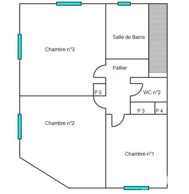 Maison - 100 m² - 4 pièces
