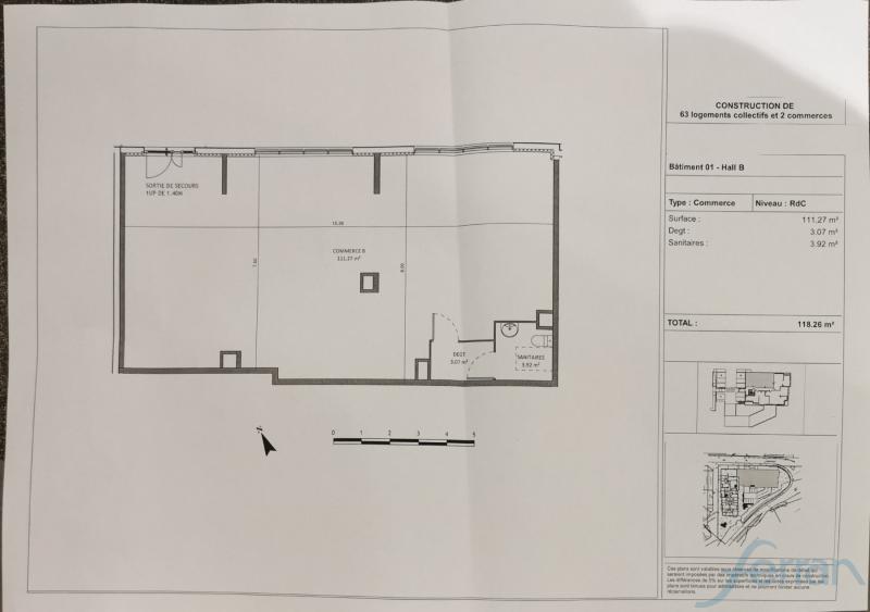 Local commercial - 118 m²