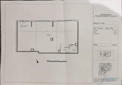 Local commercial - 118 m²