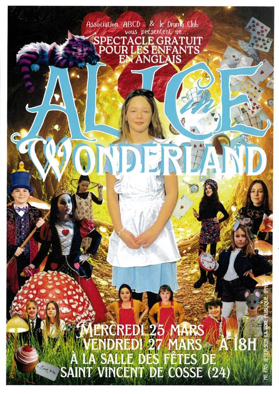 Spectacle : Alice Wonderland