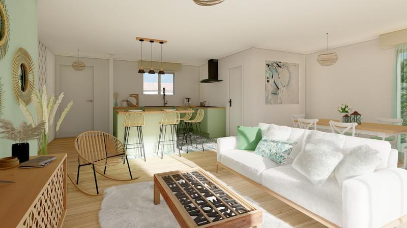 Maison - 90 m² - 5 pièces