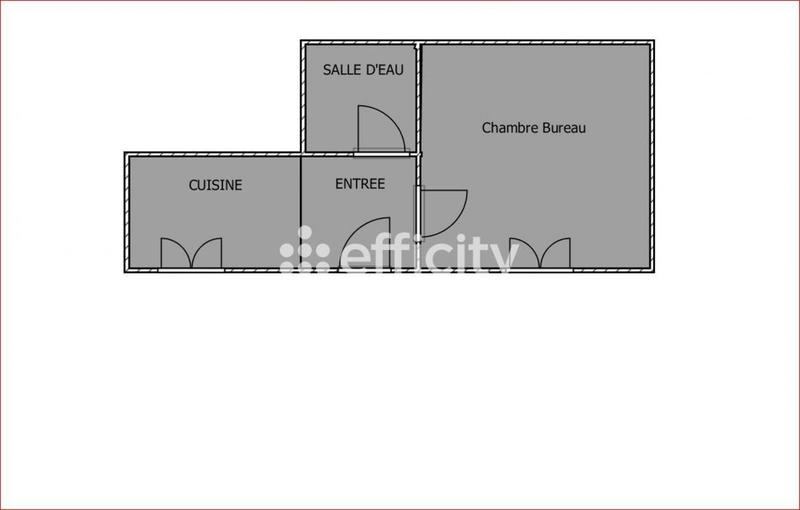 Appartement - 21 m² - 1 pièce