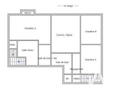 Maison - 194 m² - 8 pièces
