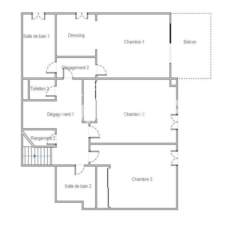 Appartement - 126 m² - 4 pièces