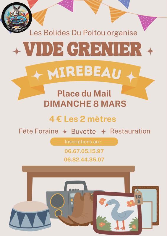 Vide-grenier des bolides du poitou