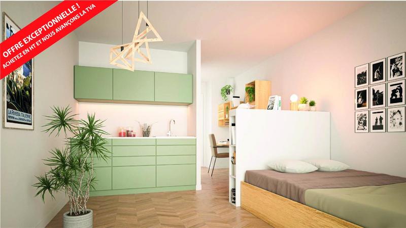 Appartement - 14 à 29 m² - 1 pièce