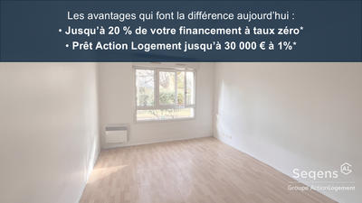 Appartement - 49 m² - 2 pièces