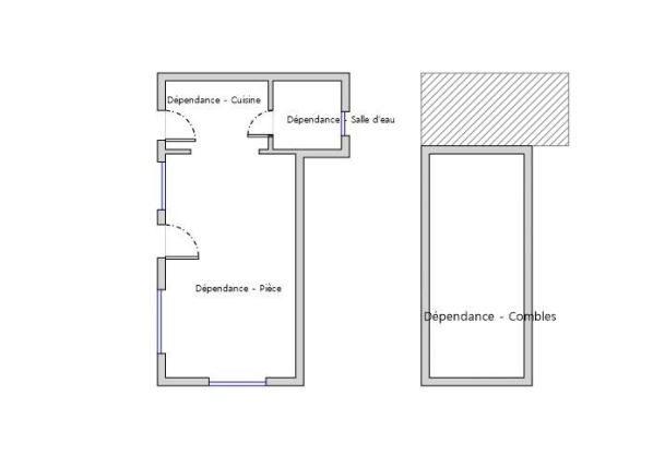 Maison ancienne - 113 m² - 5 pièces