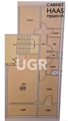 Appartement - 67 m² - 3 pièces