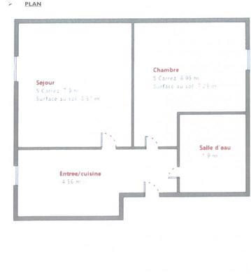 Appartement - 23 m² - 1 pièce