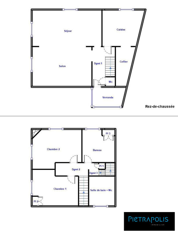 Maison - 100 m² - 5 pièces