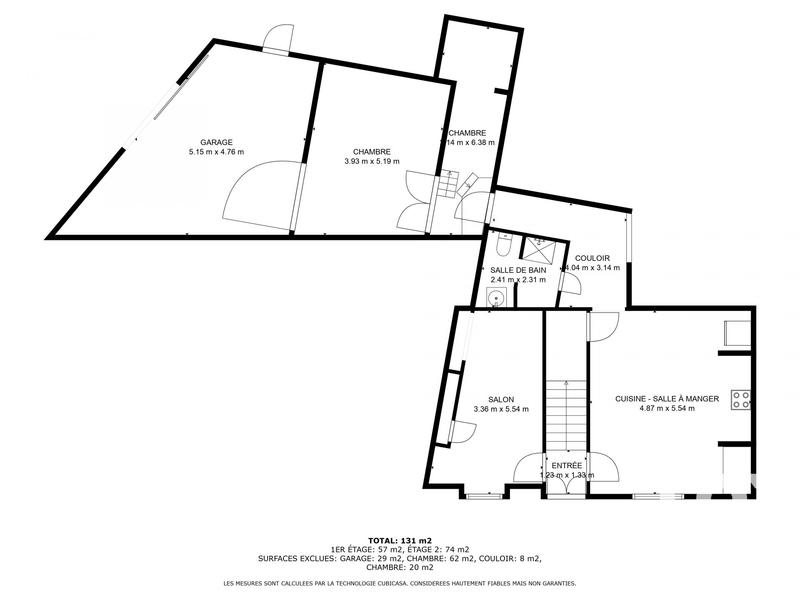 Maison de village - 200 m² - 4 pièces