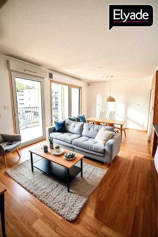 Appartement - 58 m² - 3 pièces